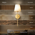 Appliques Murales LED Sans Fil – Lot de 2