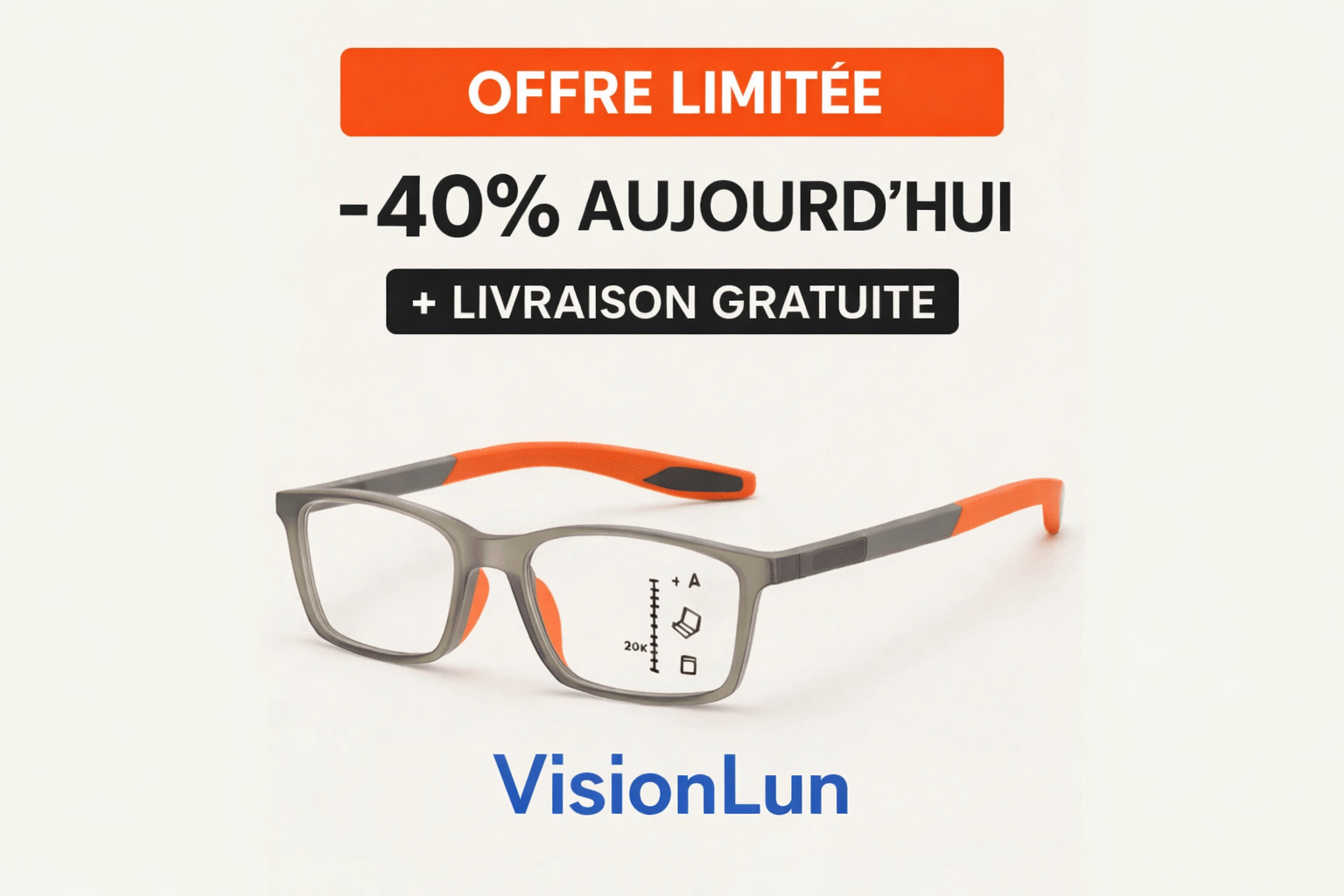 Lunettes Multifocales VisionSync + Cadeau [Technologie Adaptative]